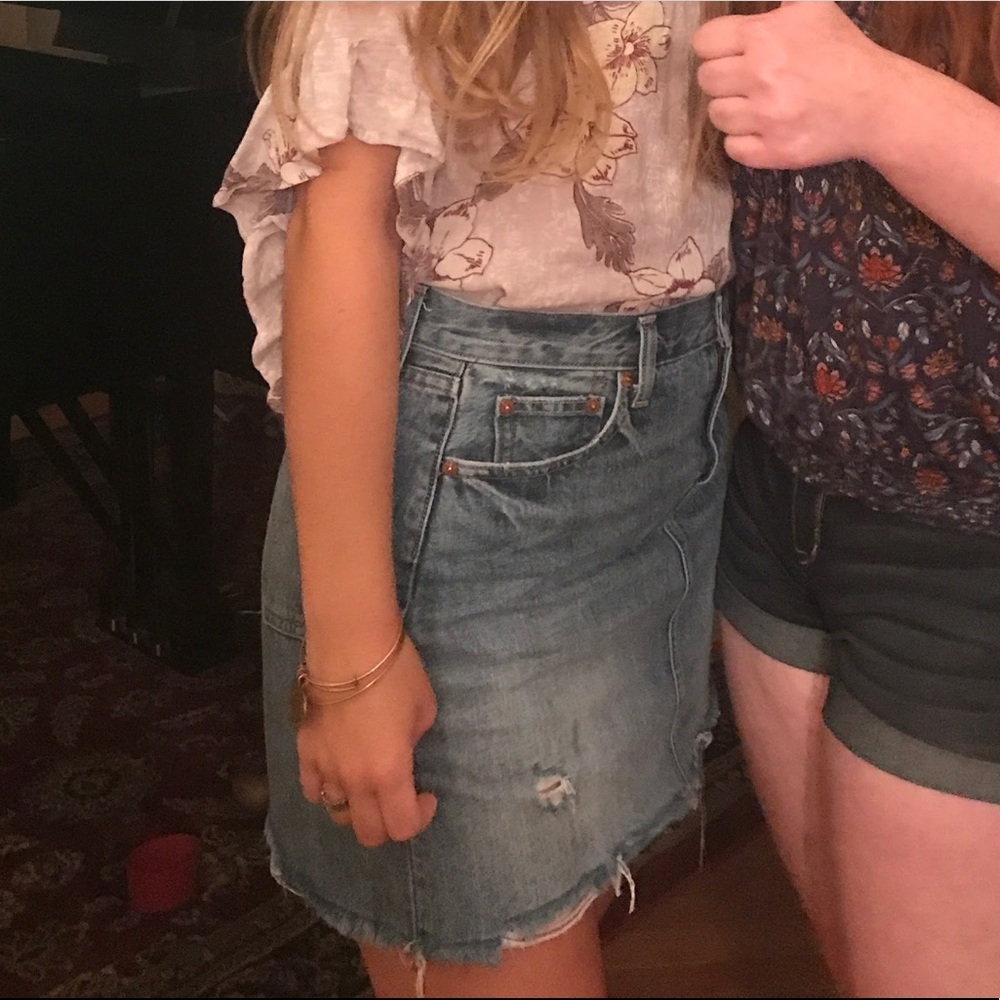 Jean skirt